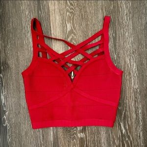 Bebe crop top